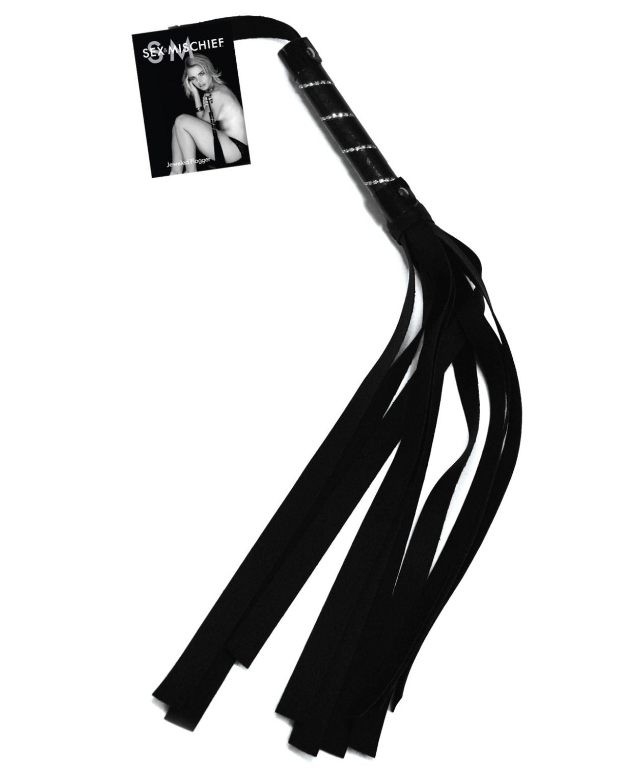 Sex & Mischief Jeweled Flogger – Sparkling Power & Elegance